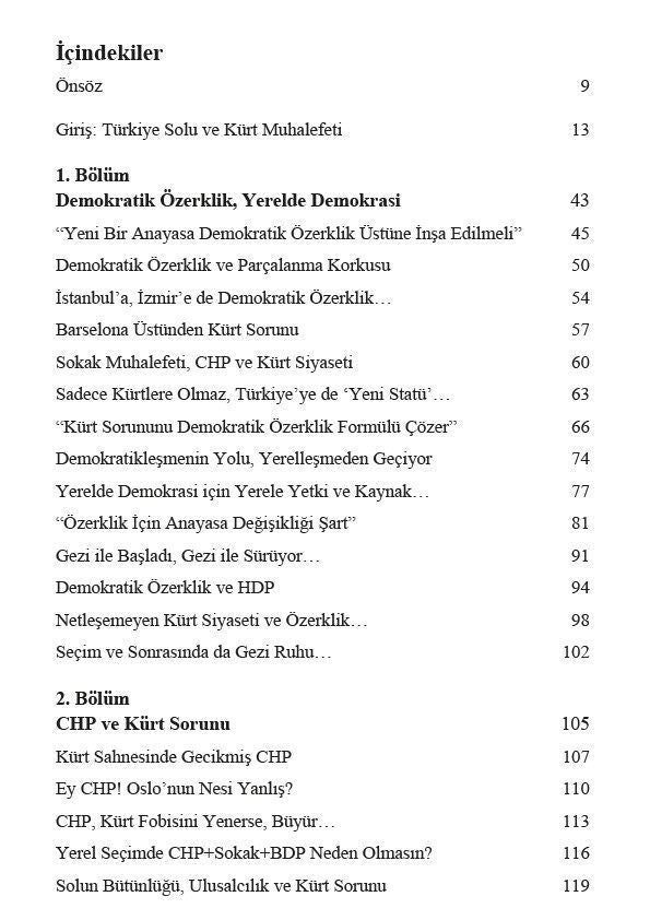 Türkiye Solu ve Kürt Siyaseti