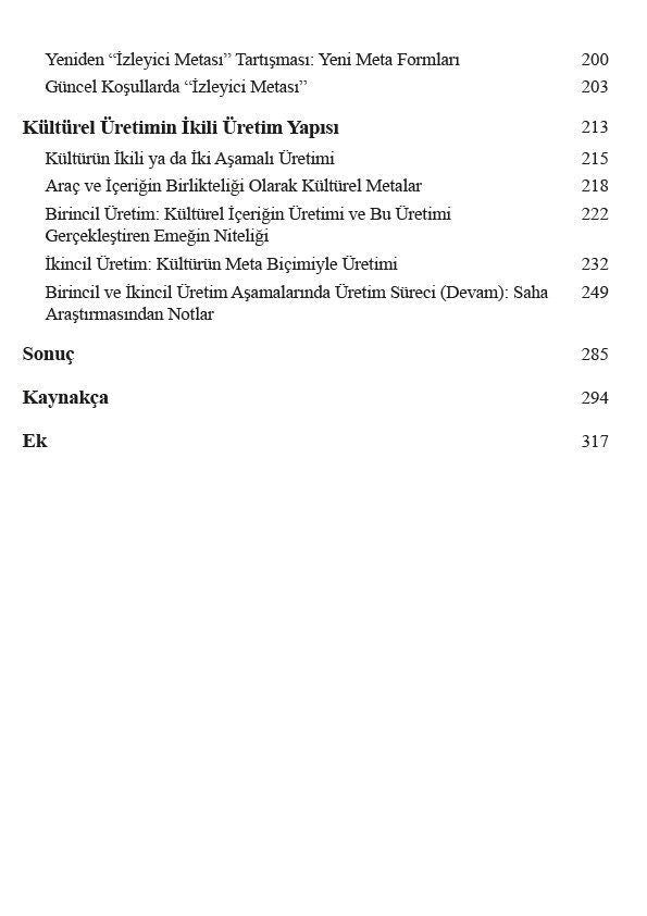 Metalaştırma ve Direnç - Kapitalizmde Kültürün İkili Üretim Yapısı