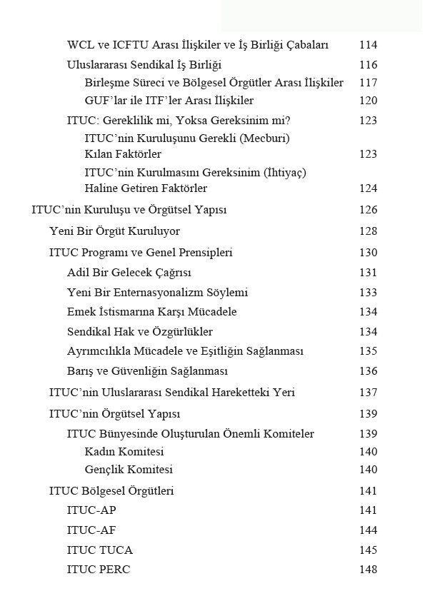 Dünden Bugüne Uluslararası Sendikal Hareket