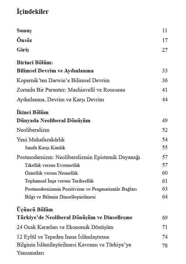 Bilginin Dinselleştirilmesi - Yeni Ümit Dergisi Örneği