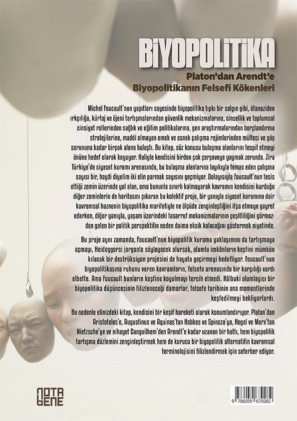 Biyopolitika - Cilt 1/ Platon'dan Arendt'e Biyopolitikanın Felsefi Kökenleri