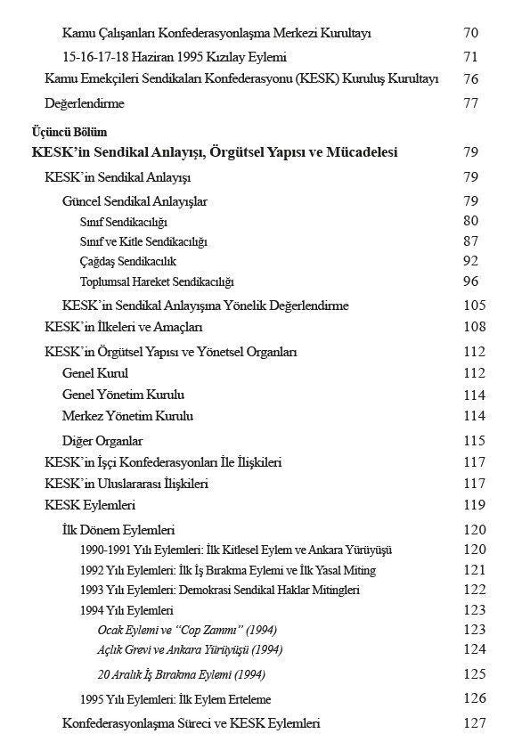 Kamu Emekçileri Sendikalar Süreci (1985-2000)