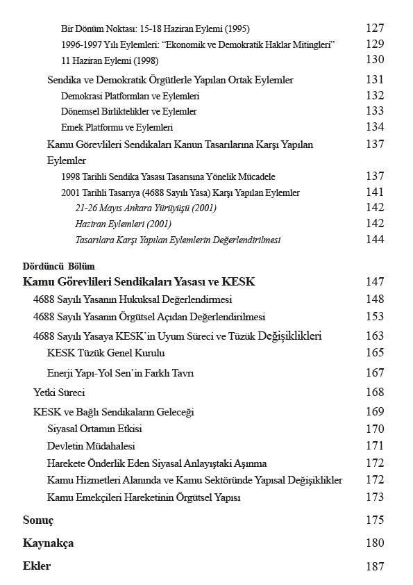 Kamu Emekçileri Sendikalar Süreci (1985-2000)