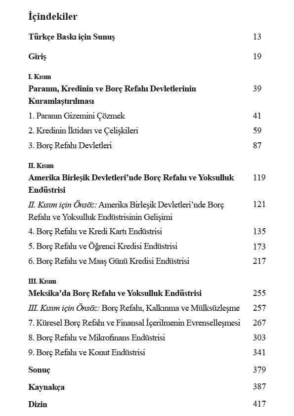 Borç Refahı Devletleri - Para, Disiplin ve Artık Nüfus