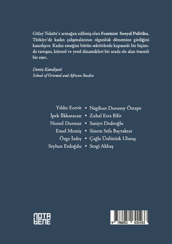 Feminist Sosyal Politika Bakım, Emek, Göç