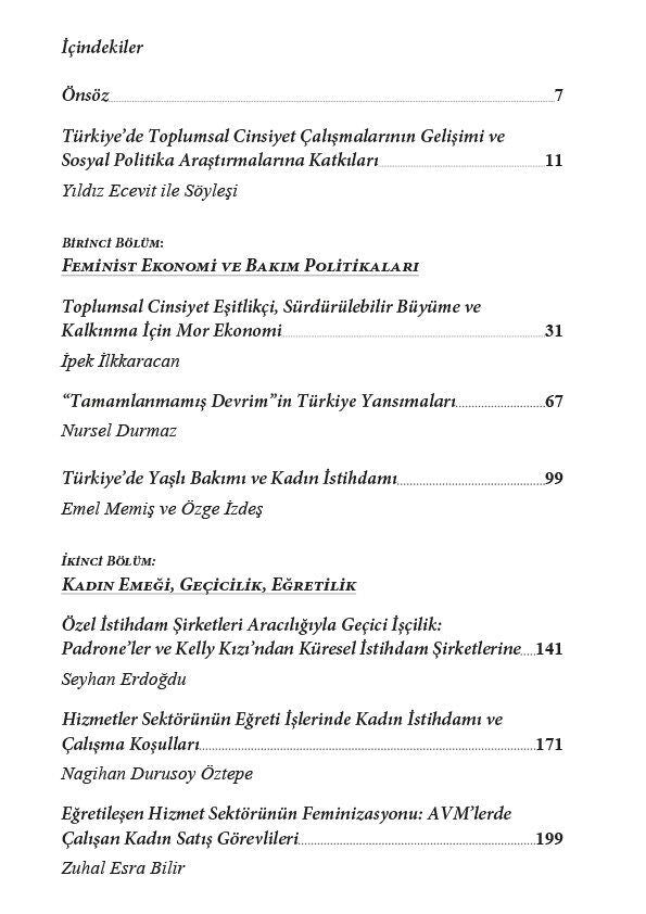 Feminist Sosyal Politika Bakım, Emek, Göç