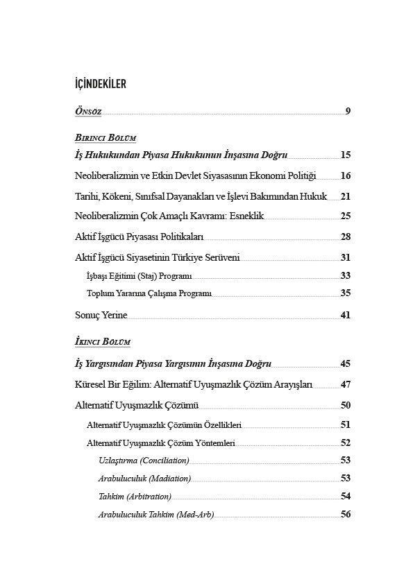 Piyasa Hukukunun İnşası - Zorunlu Arabuluculuk