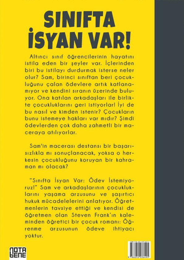 Sınıfta İsyan Var! - Ödev İstemiyoruz