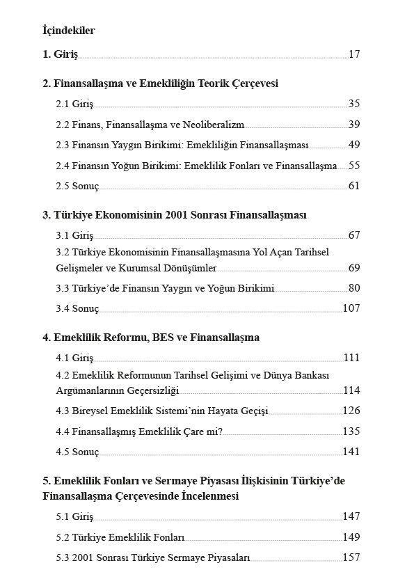 Sermayeyi BES'lemek - Bireysel Emeklilik Sistemi ve Emekliliğin Finansallaşması
