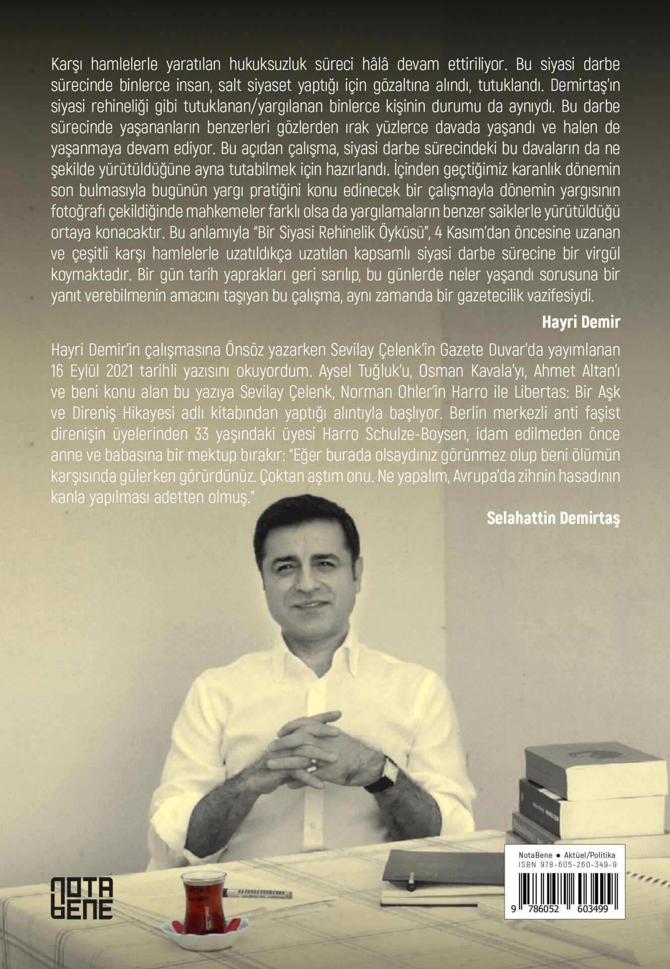 Selahattin Demirtaş Bir Siyasi Rehinelik Öyküsü