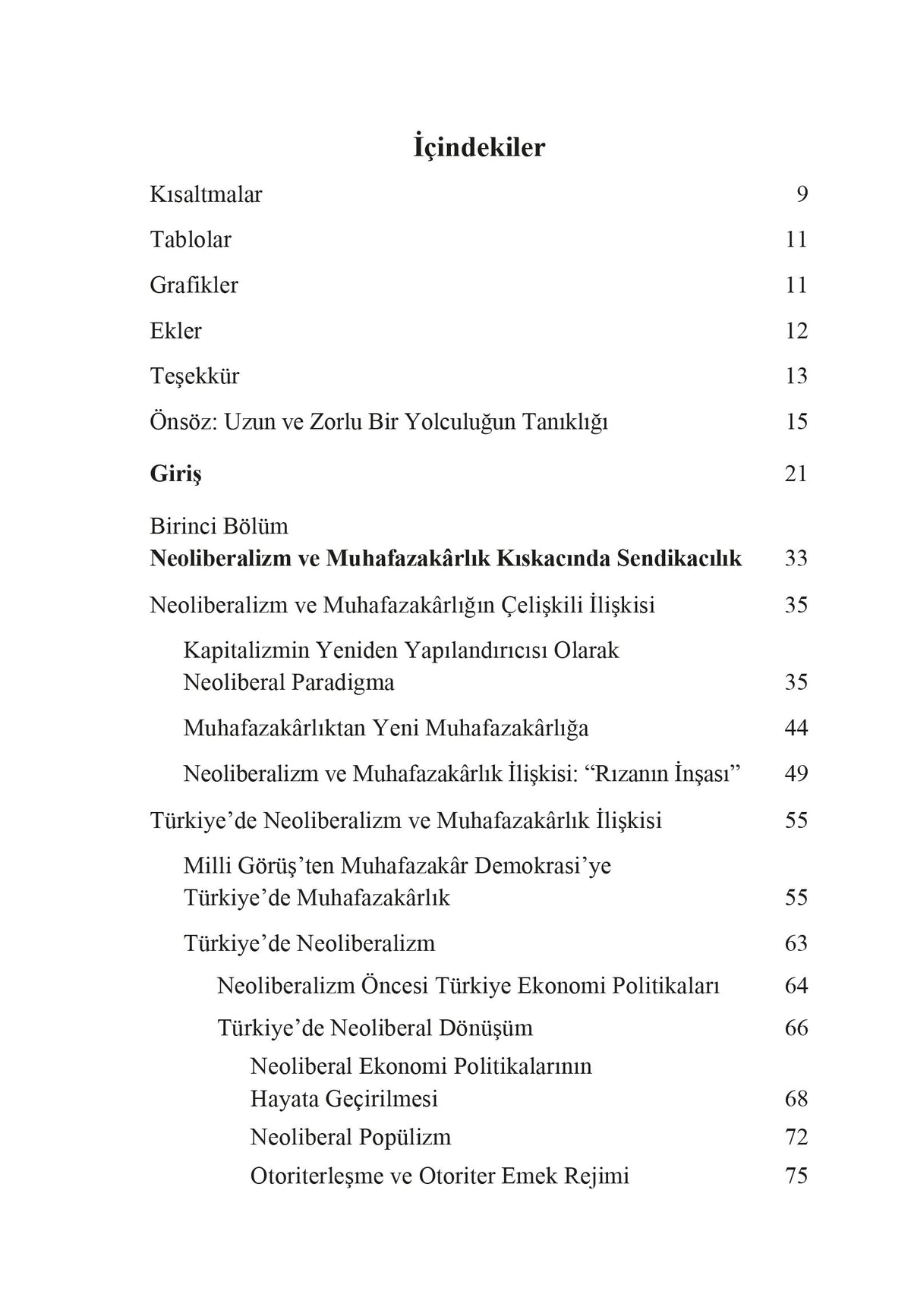 AKP, SENDİKACILIK VE SİYASET