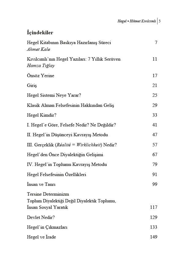 Hegel ve Felsefe Notları