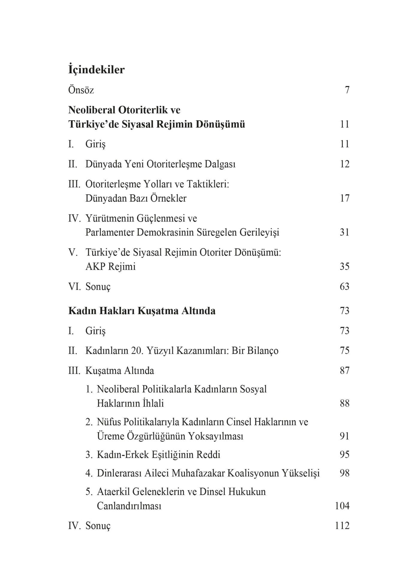 Neoliberal Otoriter Dönüşüm ve Türkiye
