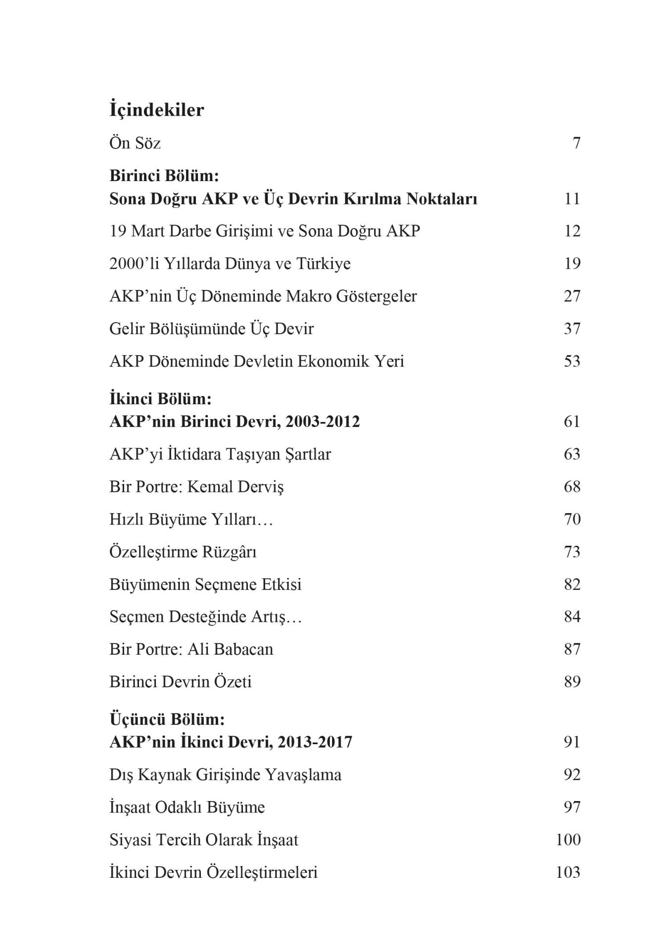 Sona Doğru Akp