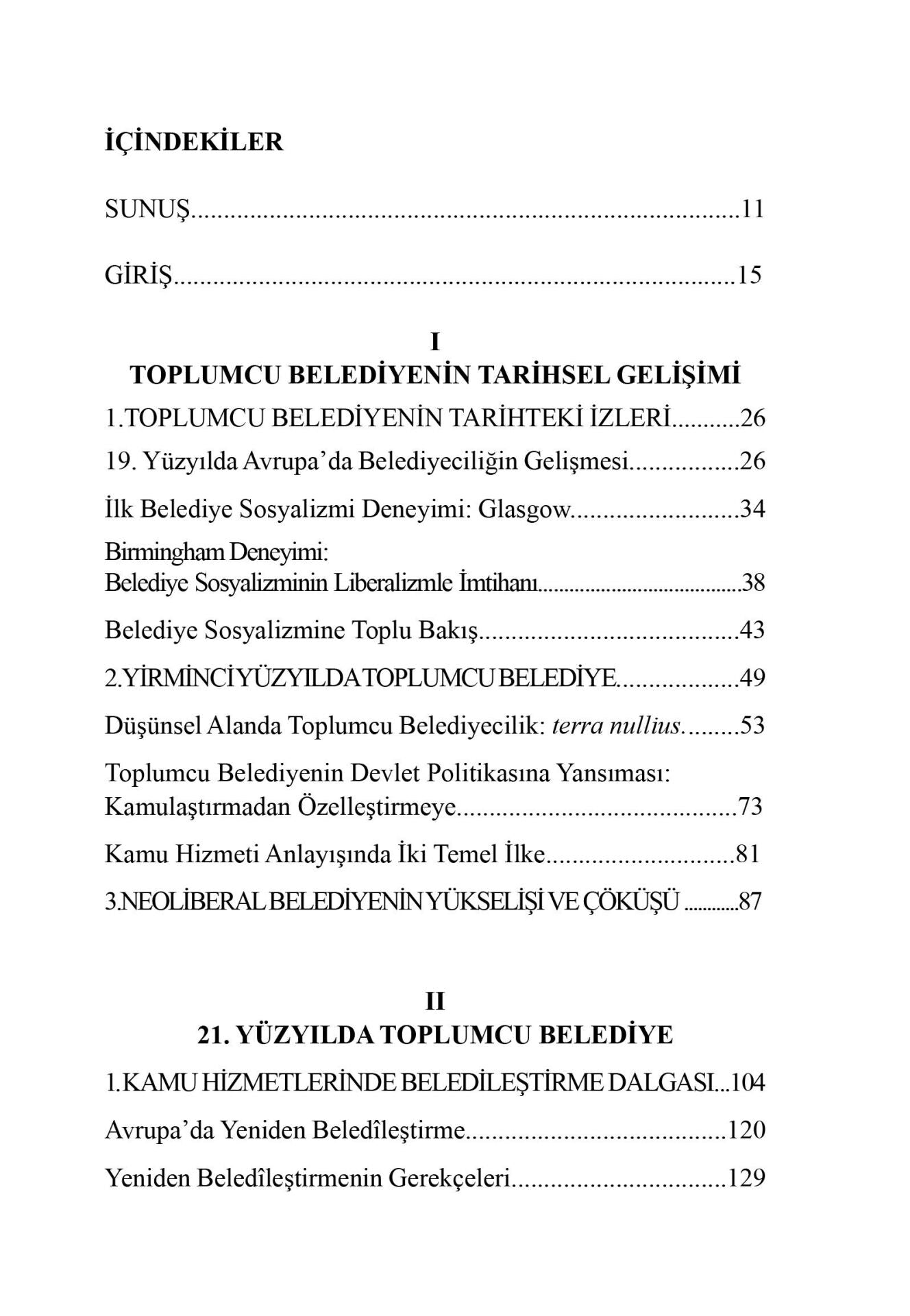 Toplumcu Belediye - Nam-ı Diğer Belediye Sosyalizmi