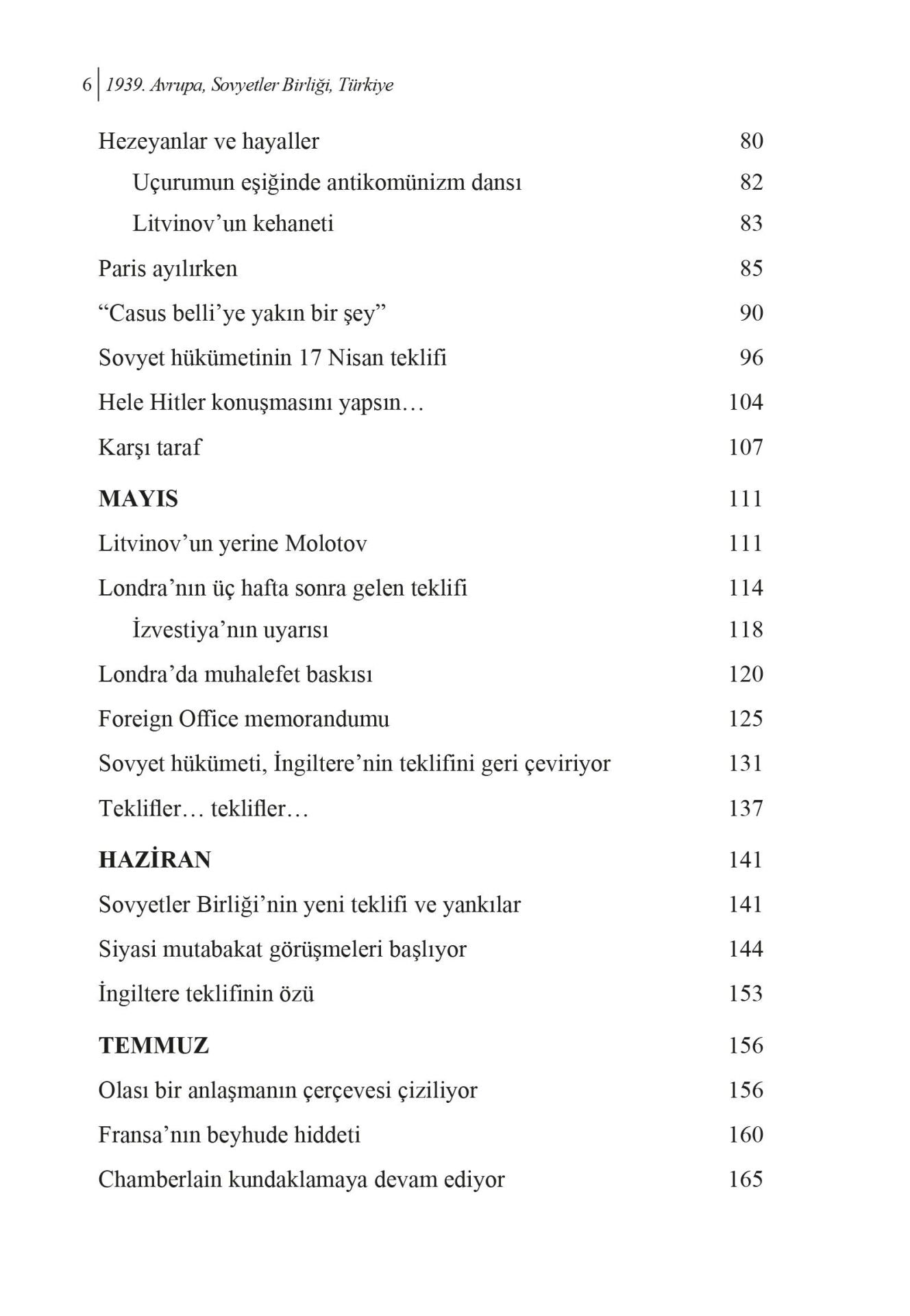 1939 Avrupa, Sovyetler Birliği, Türkiye