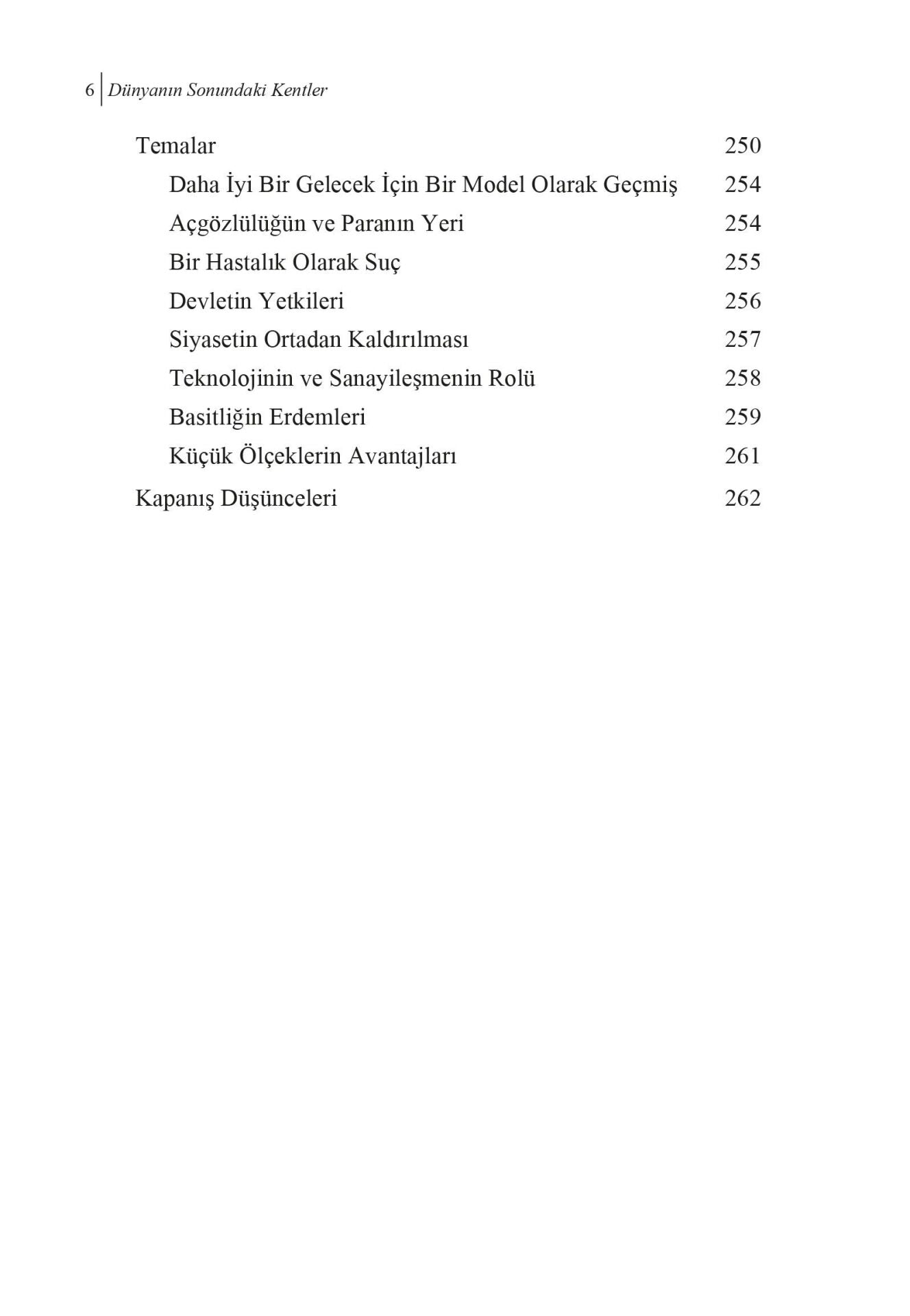 Dünyanın Sonundaki Kentler