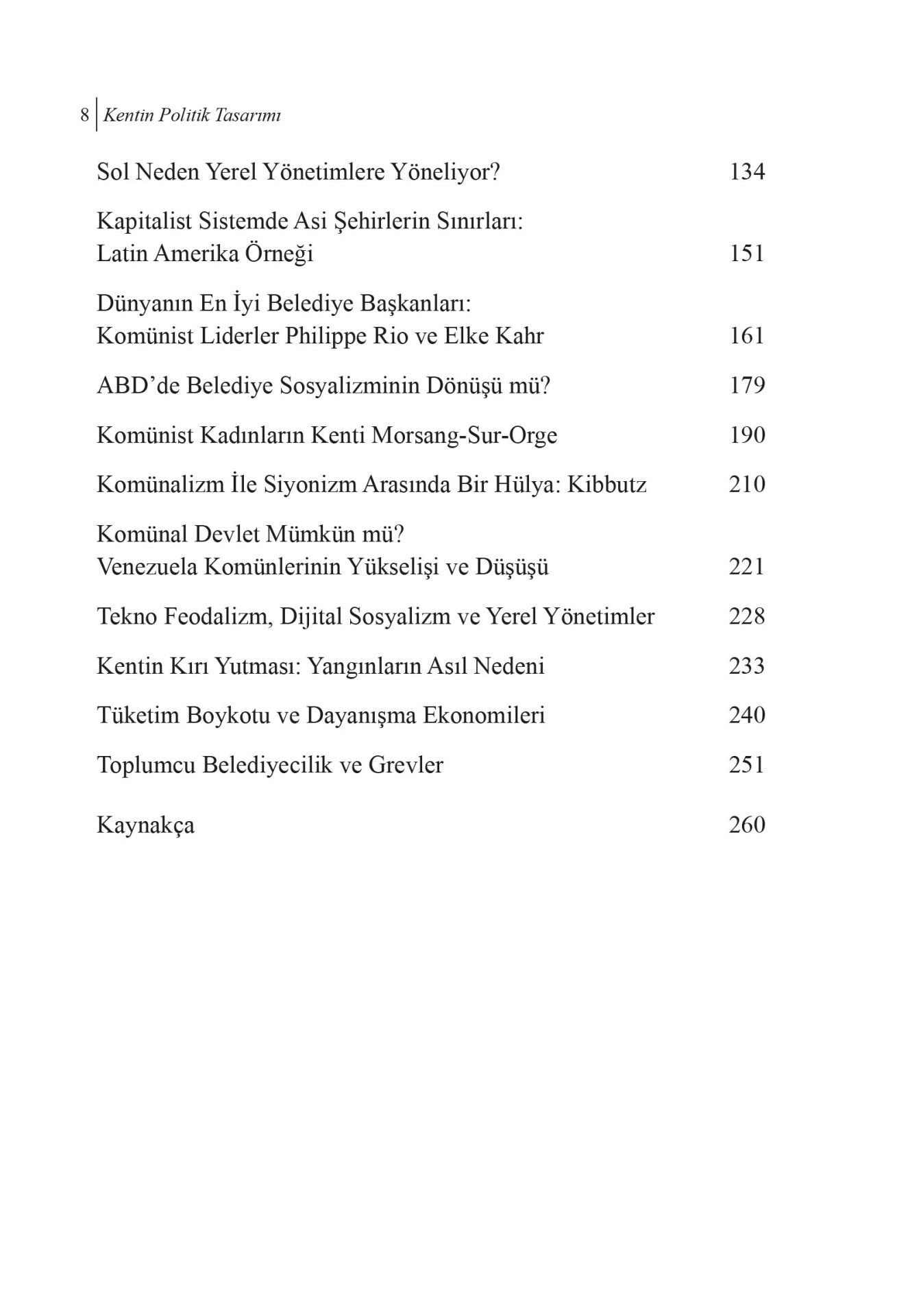 Kentin Politik Tasarımı/Mekân, Gündelik Hayat ve Yerel Yönetimler