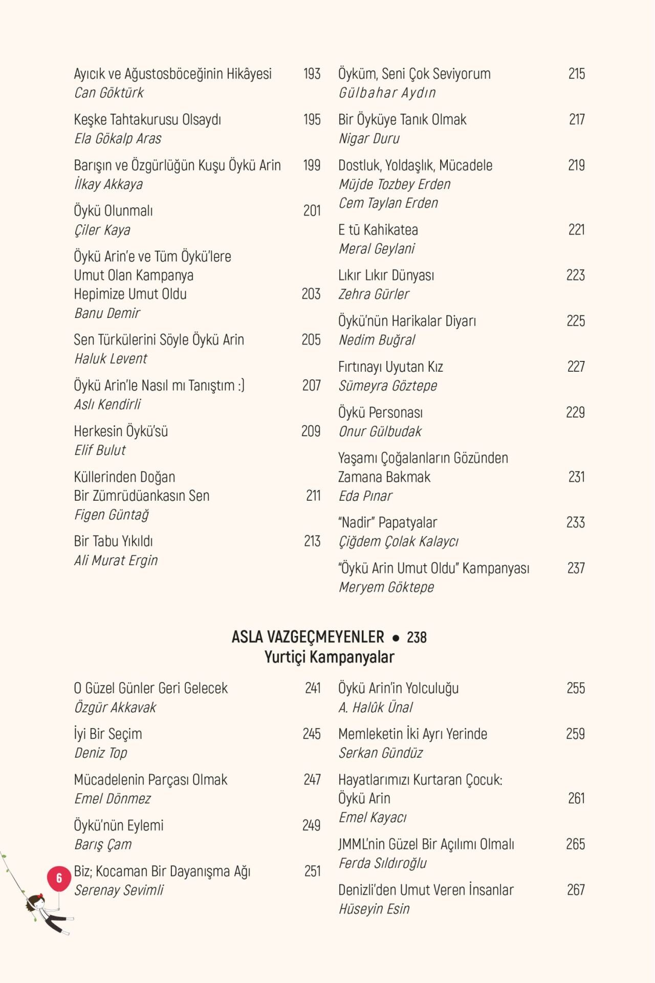Öykü Arin Kitabı