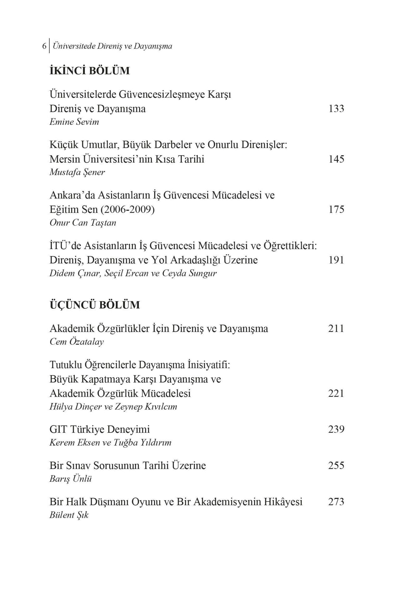 Üniversitede Direniş Ve Dayanışma