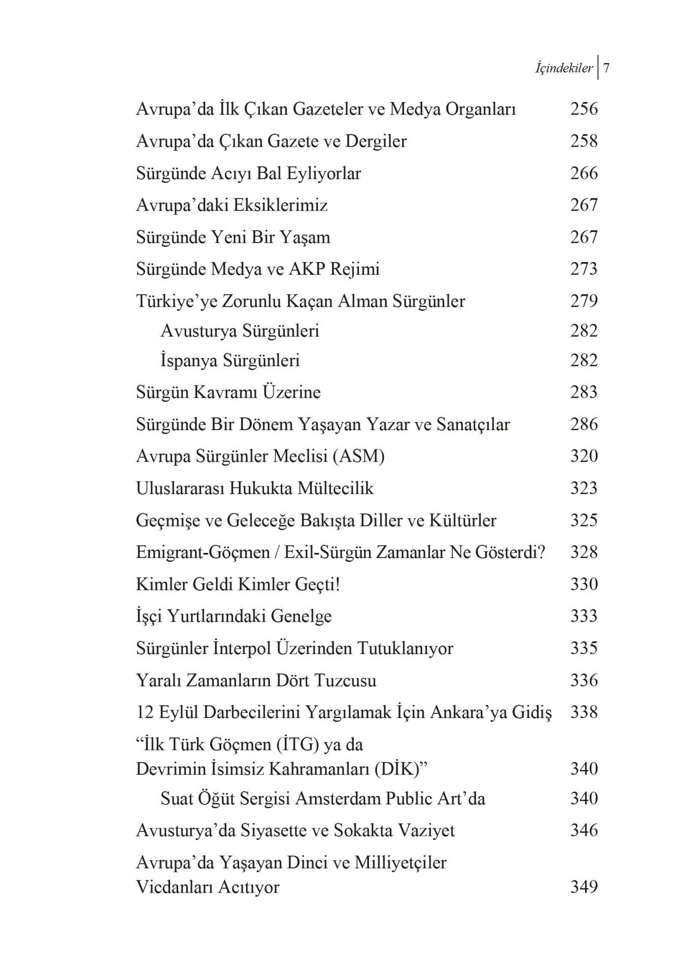 Avrupa’da Sürgün, Mülteci, Göçmen Halleri