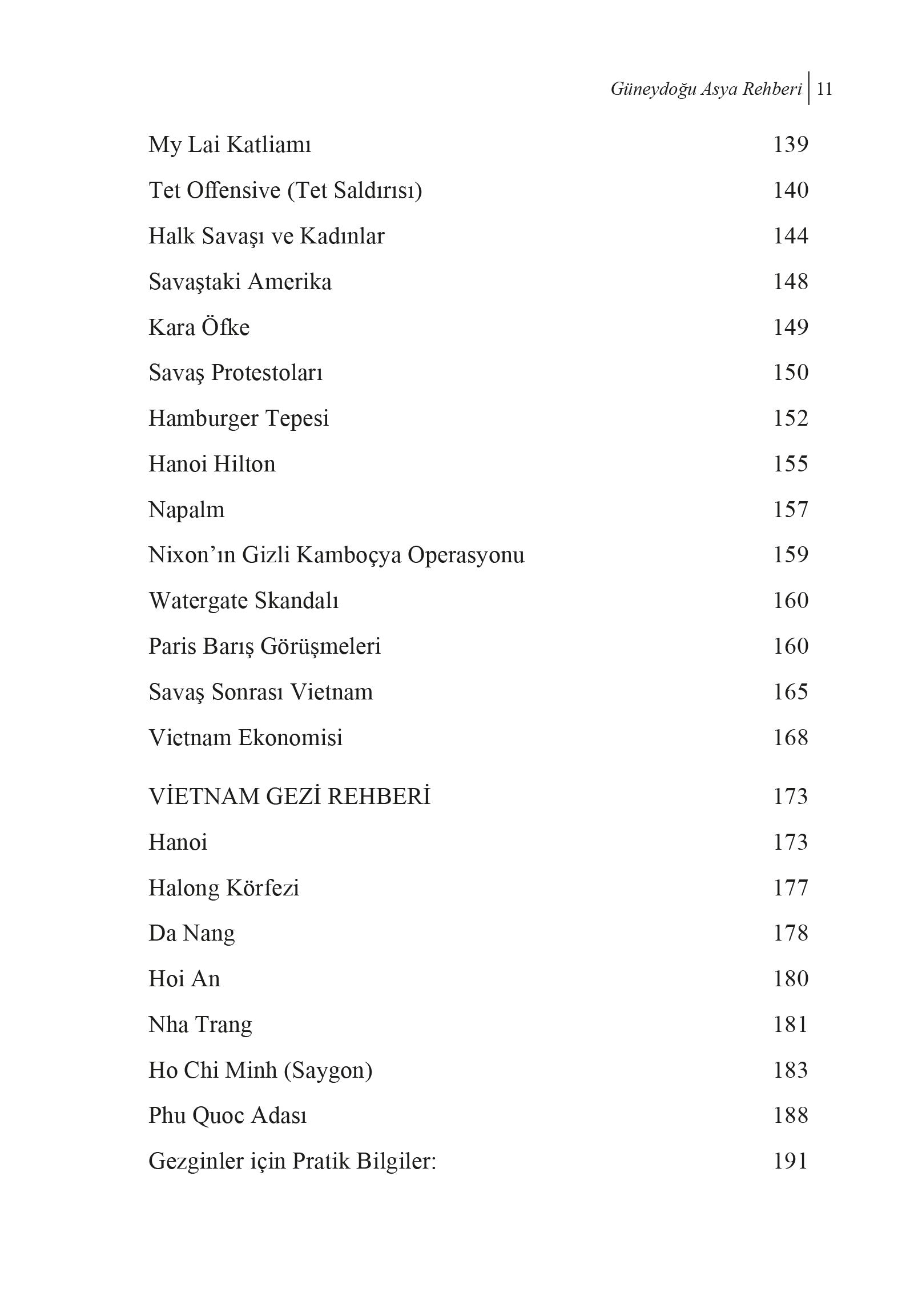Tayland-Kamboçya-Vietnam-Laos Güneydoğu Asya Rehberi
