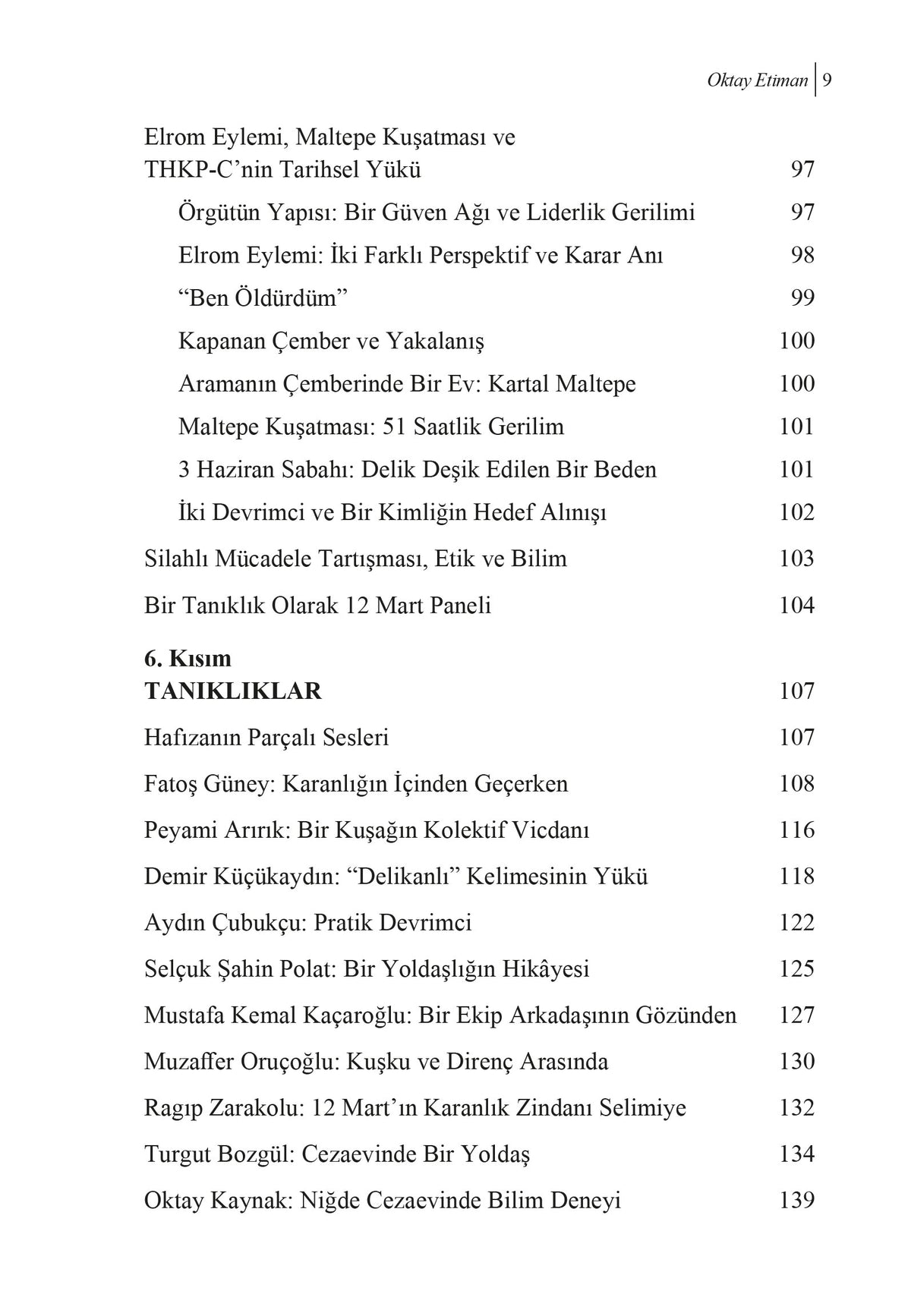 Bir Devrimci Bir İnsan OKTAY ETİMAN