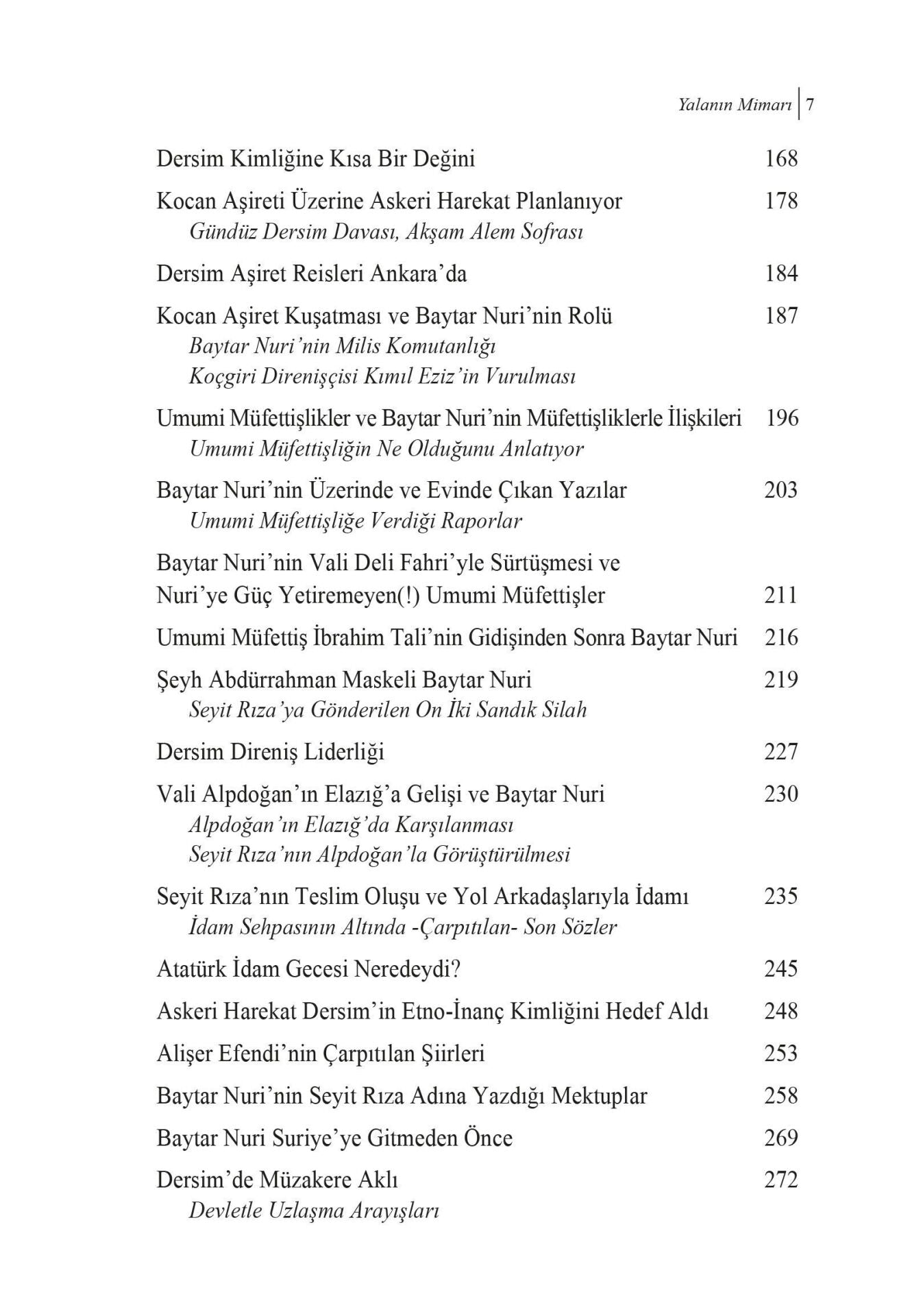 Dersim’de Yok Edilişin İnşası – I Yalanın Mimarı - Kırk Parçalı Aynada Baytar Nuri Suretleri