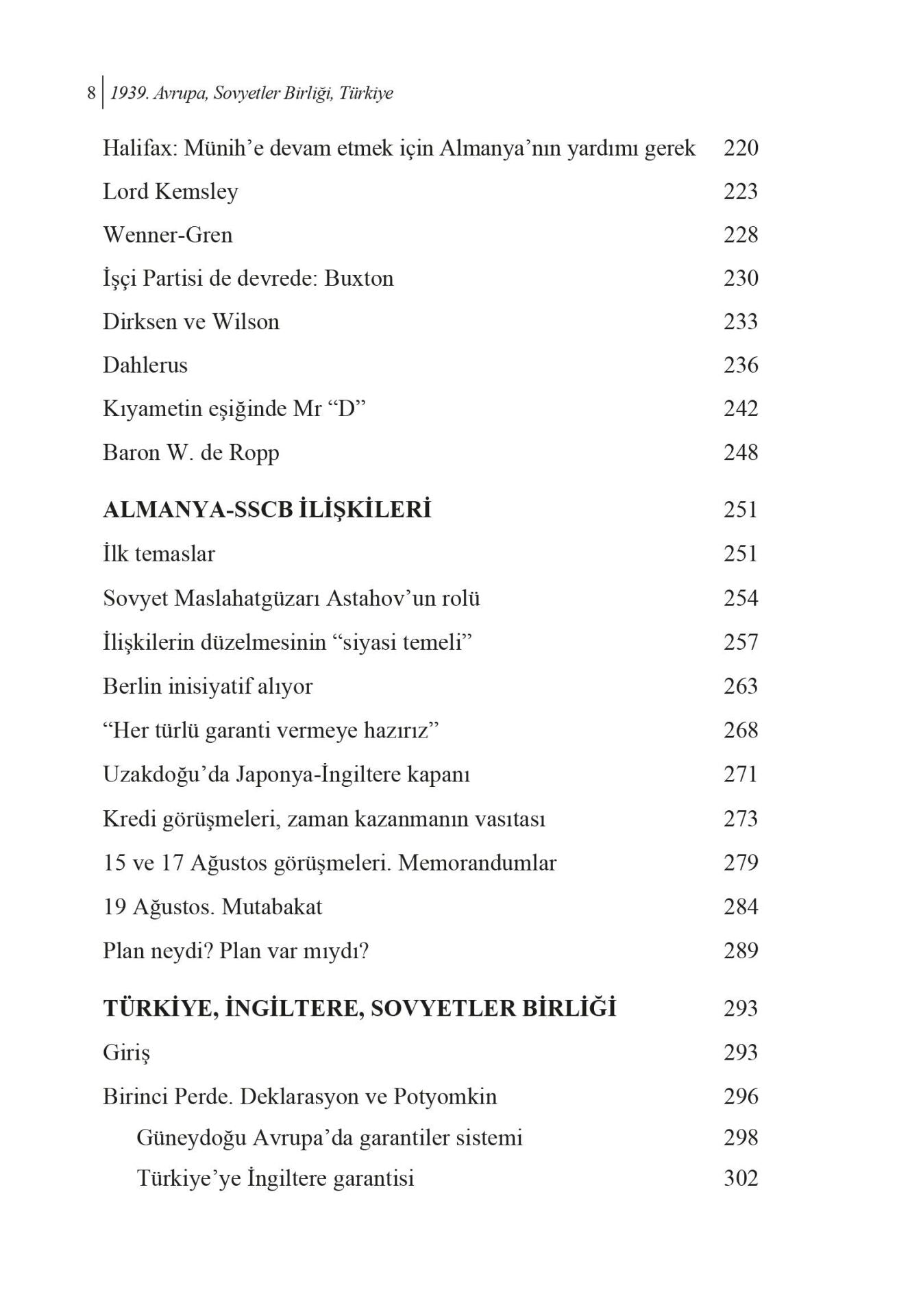 1939 Avrupa, Sovyetler Birliği, Türkiye