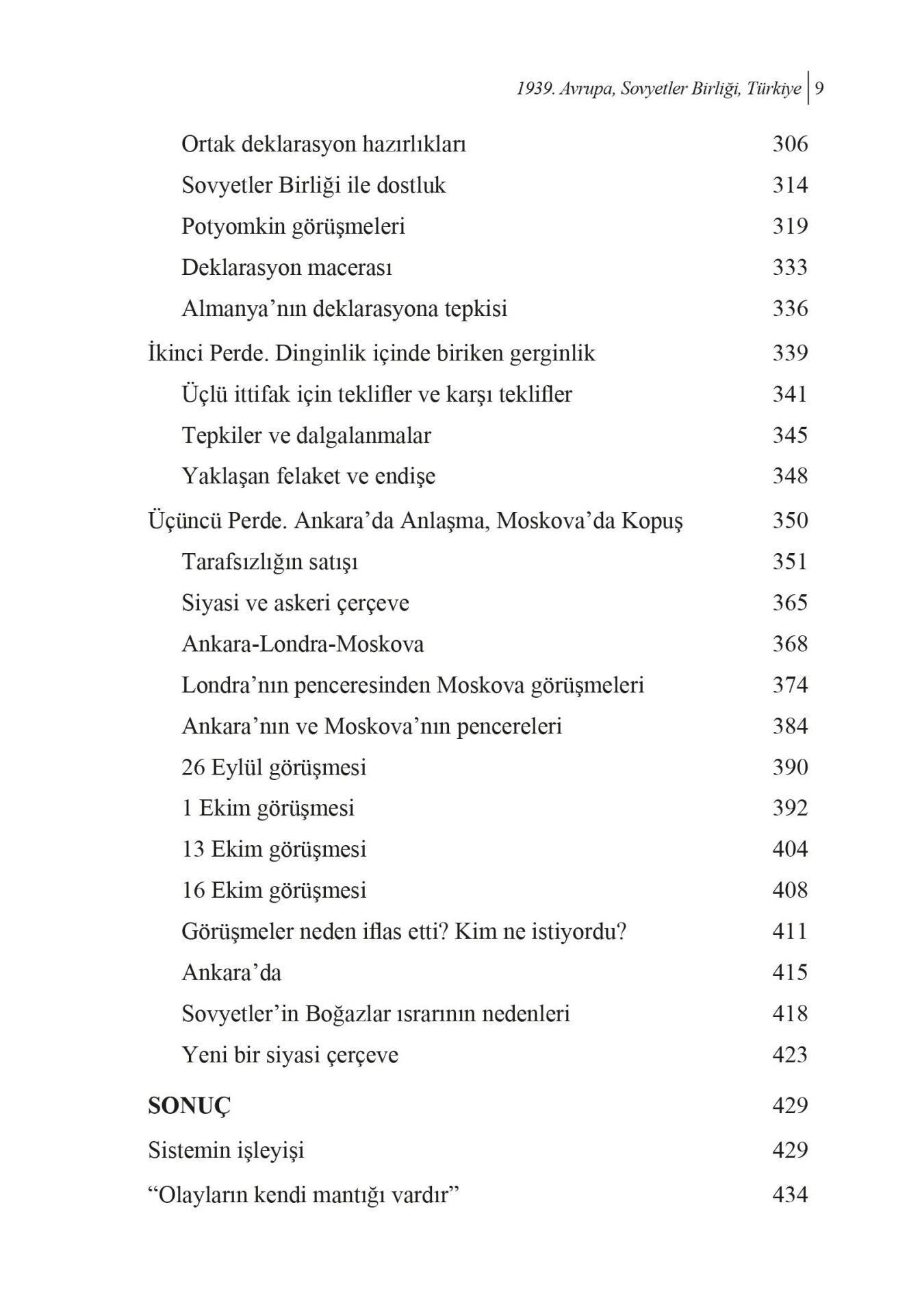 1939 Avrupa, Sovyetler Birliği, Türkiye