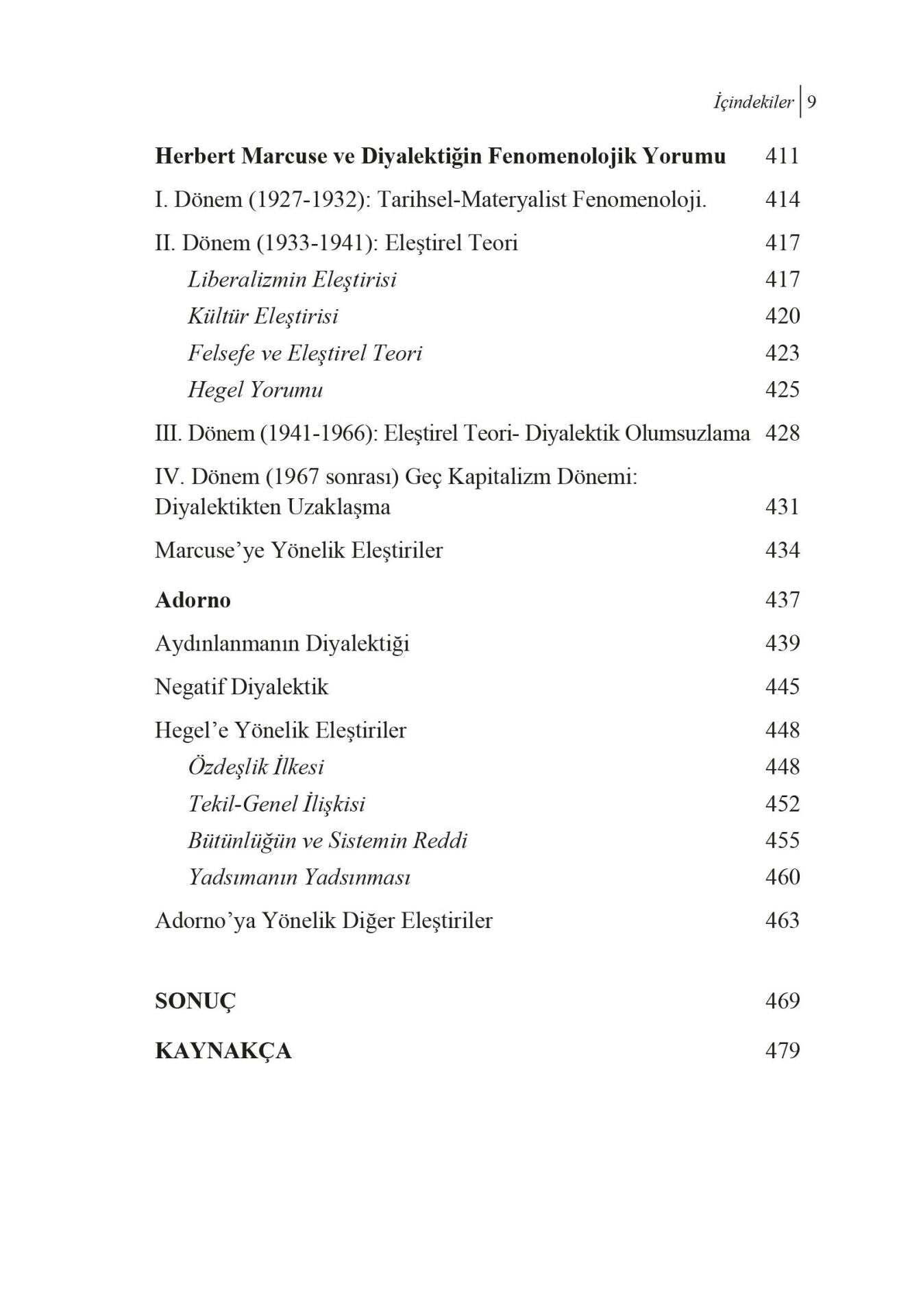 Bakunin’den Adorno’ya Hegel’in Gölgesi