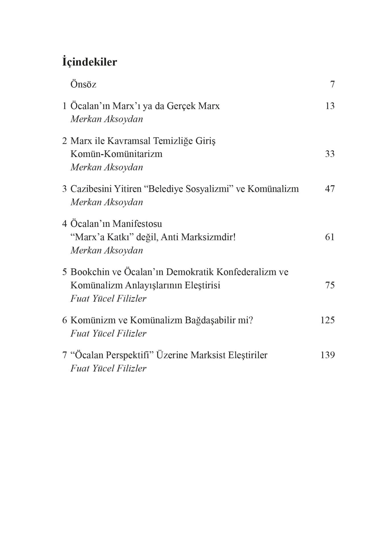 Öcalan Perspektifine Marksist Eleştiriler