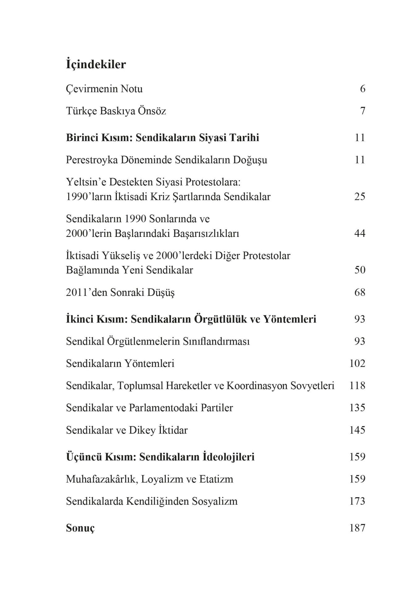 Rusya’da Sendikalar, İşçi Hareketleri ve Hegemonya