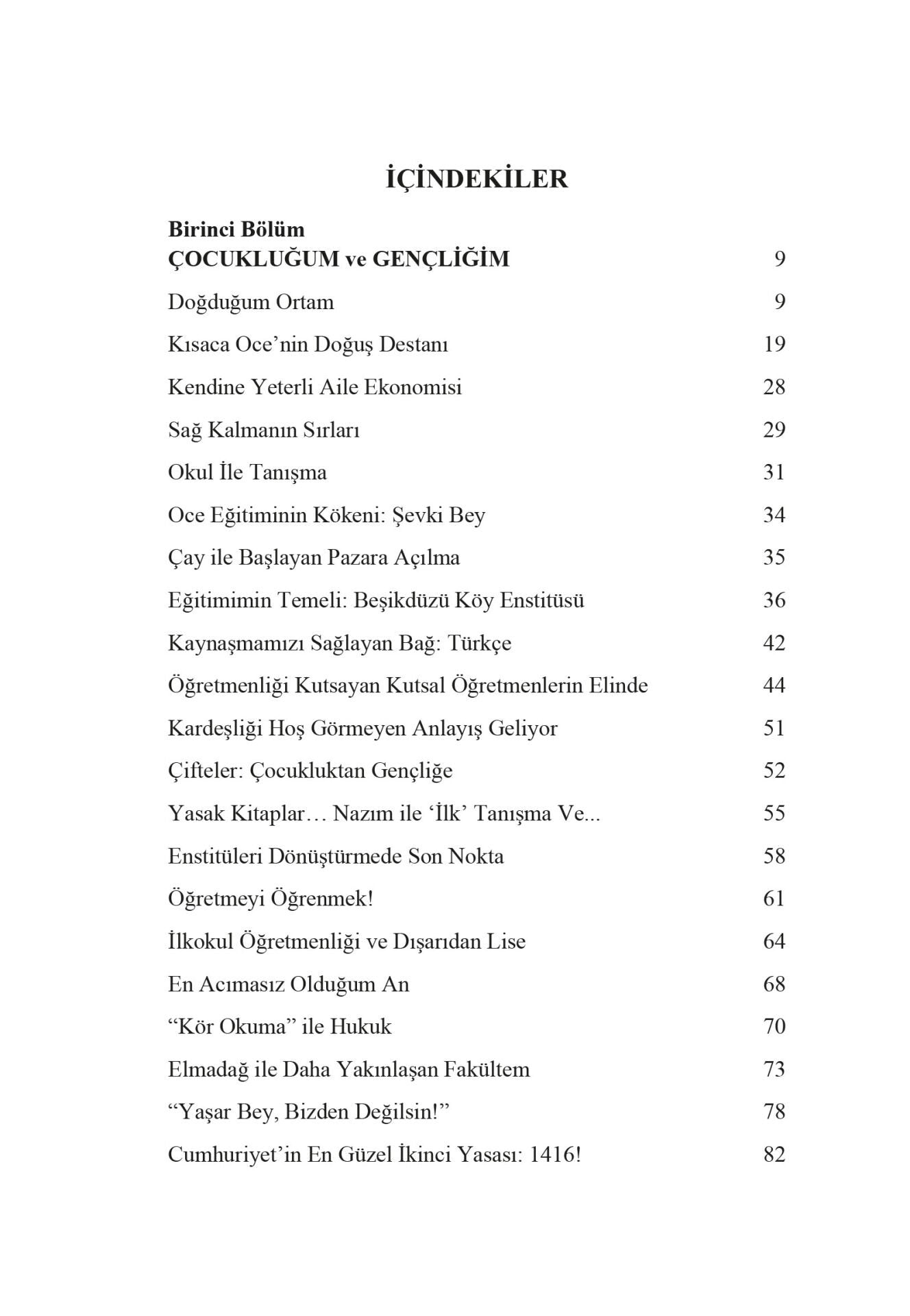 Özgürlüğün İzinde Anılarım