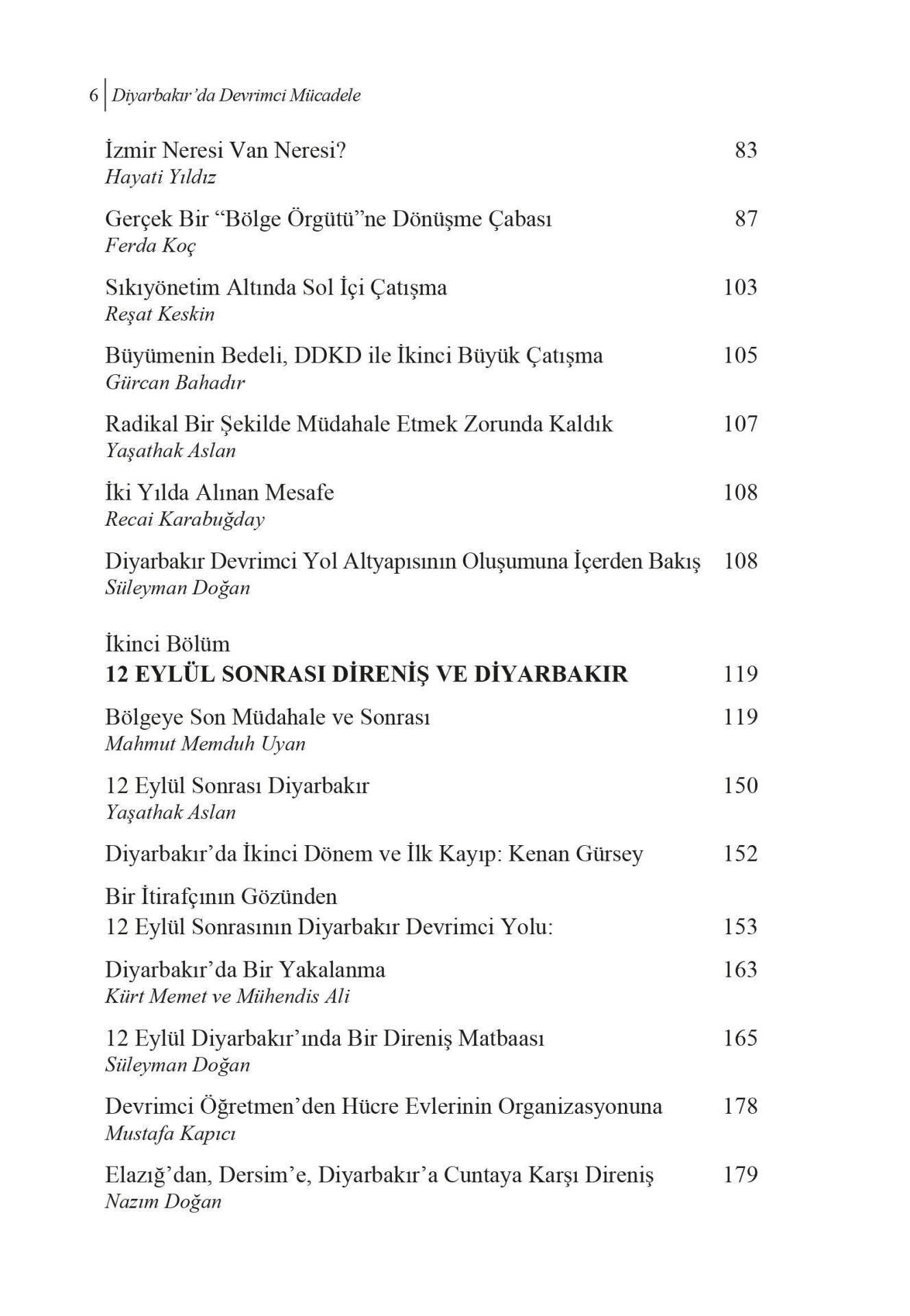 Diyarbakır’da Devrimci Mücadele 1976-86