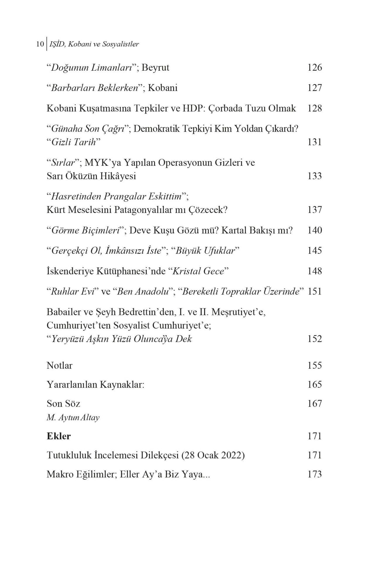 Işid, Kobani ve Sosyalistler