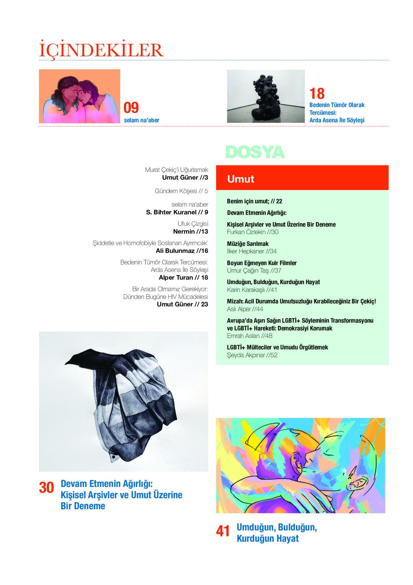 Kaos GL Dergisi Sayı 191 – Umut