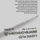 Türkiye'de İşçi Konfederasyonlarının Eğitim Faaliyeti / Türk - İş - Disk ve Hak - İş